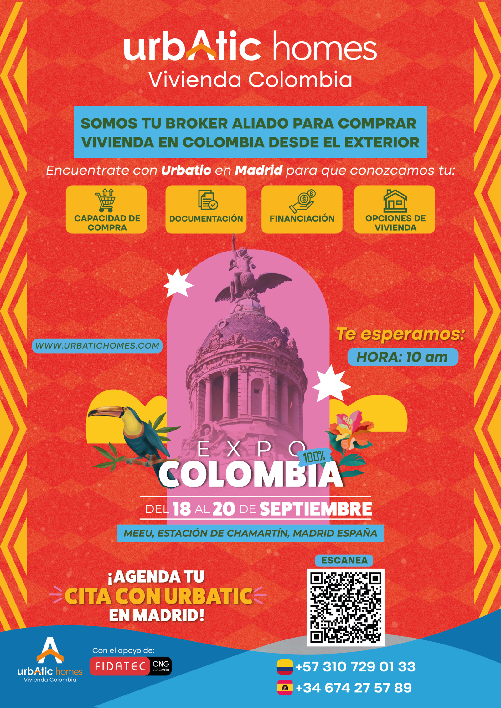 Expo Colombia en Madrid - Urbatic Homes